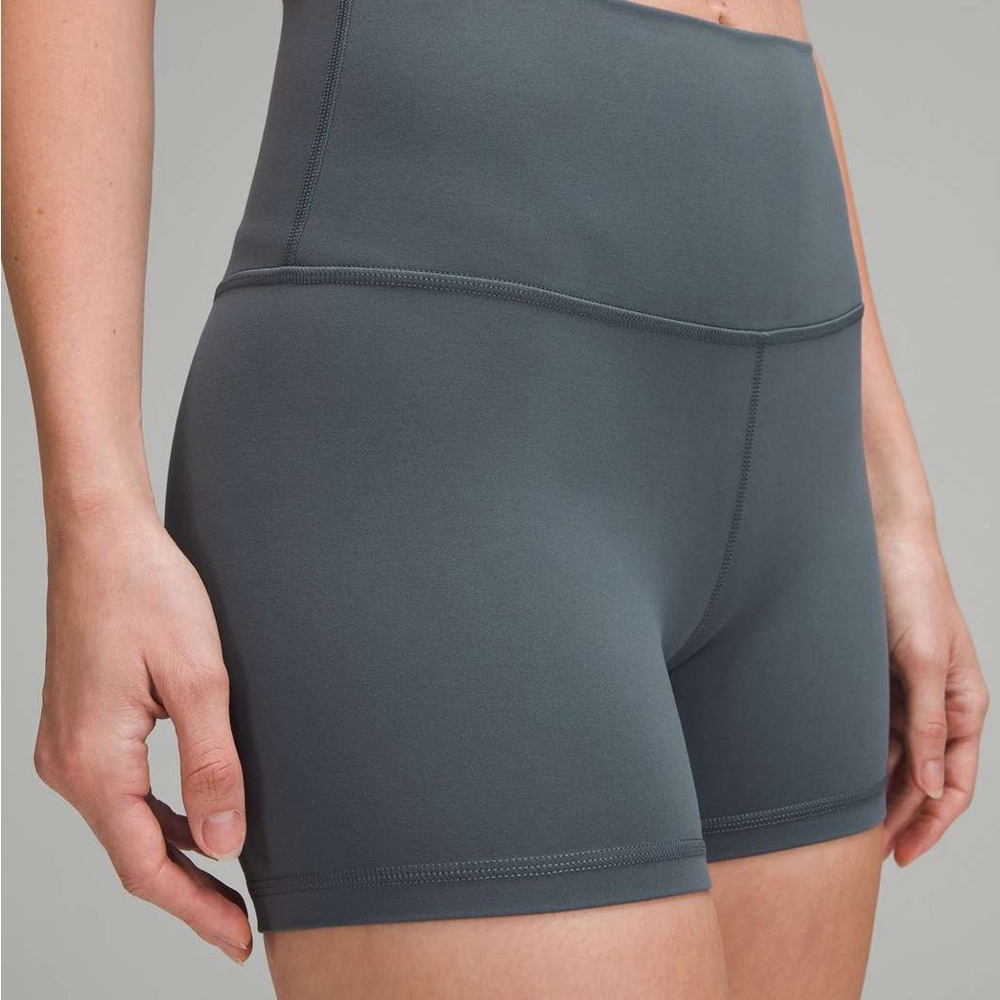 lululemon high rise 4” short